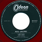 シングル「トッポ・ジージョのホワイト・クリスマス」c/w「トッポ・ジージョのジングル・ベル」トッポ・ジージョ