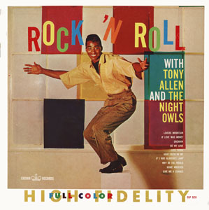 LP「ROCK'N ROLL WITH TONY ALLEN AND THE NIGHT OWLS」米Crown CLP5231