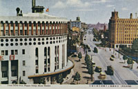 日本劇場より銀座方面を望む